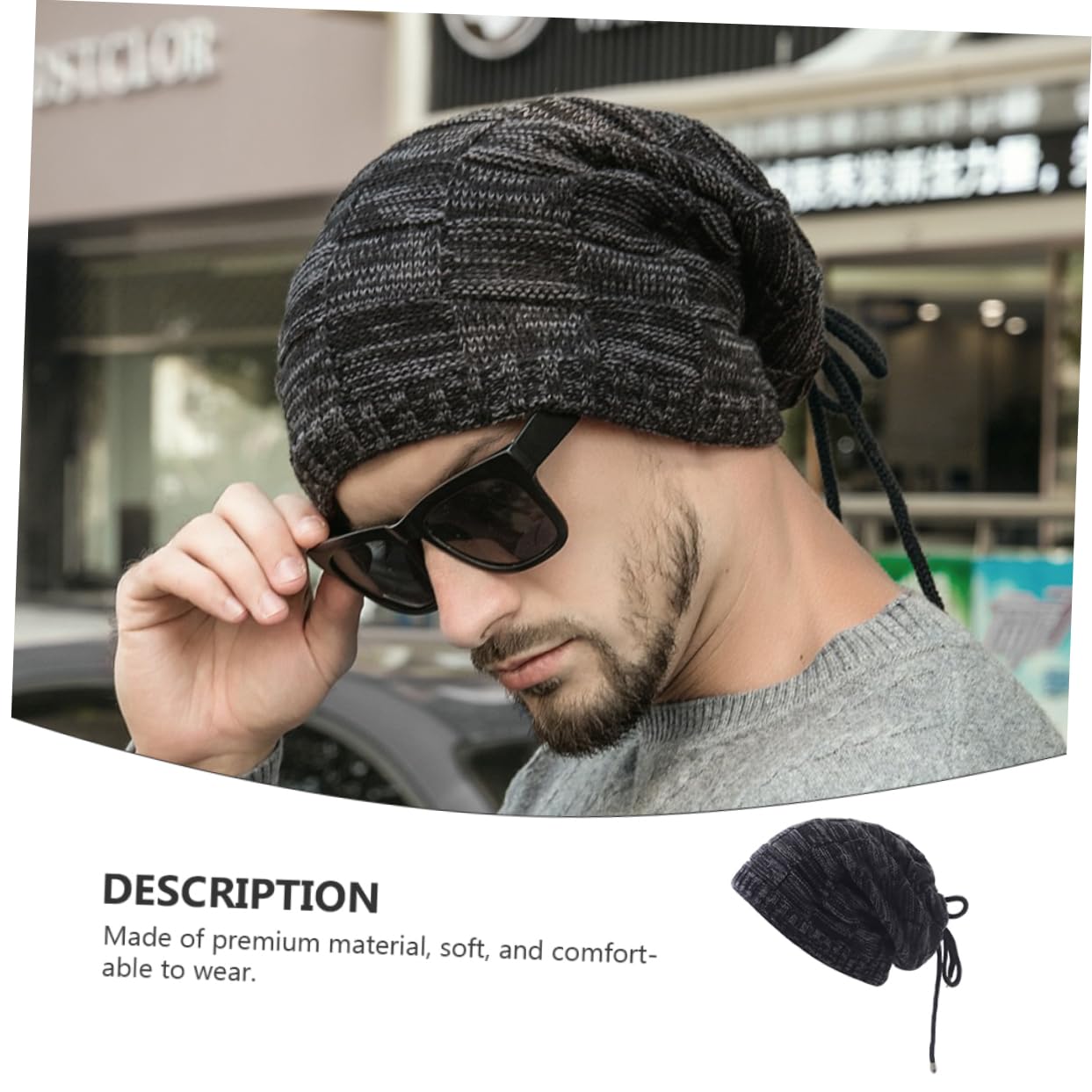 SHERCHPRY 2 sombreros de punto para mujer, térmicos, multiusos