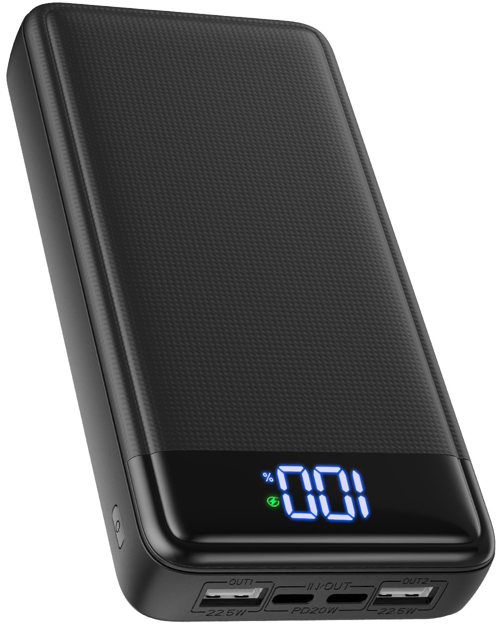 VRURC 20000mAh Power Bank, 20W ricarica rapida, Ultra sottile caricabatteria portatile USB C