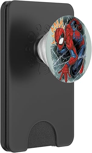 Miniatura 6 de Marvel Spider-Man Spidey Sense PopSockets PopGrip agarre intercambiable para teléfonos y tabletas PopSockets MagSafe PopGrip para iPhone