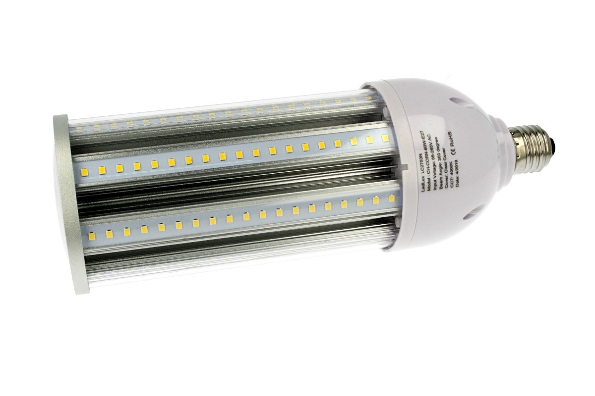 Lampe LED E27 60 W 220 V maïs blanc neutre 360 degrés