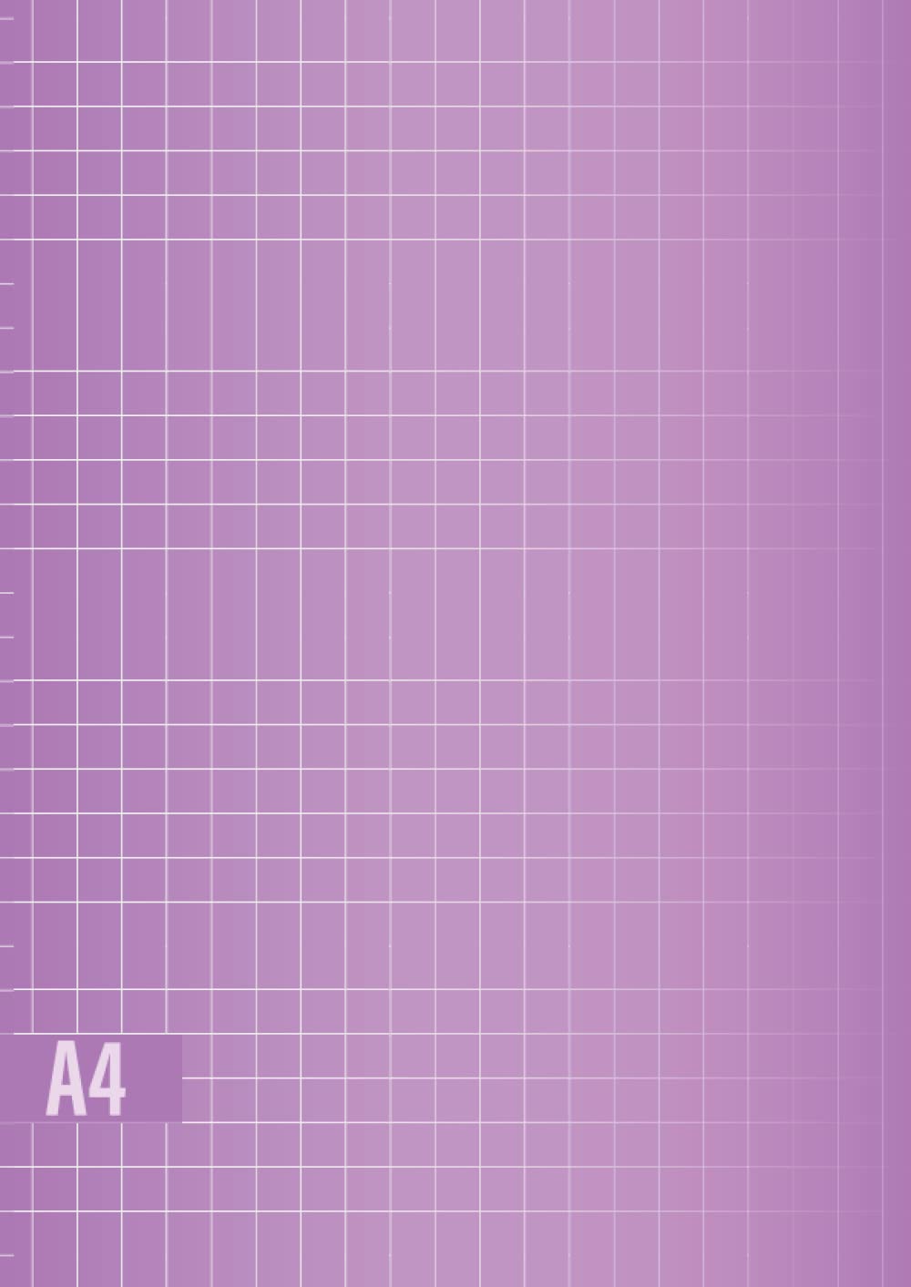 Maths Exercise Book A4: 10 mm (1cm) Squared Quad Ruled Grid Paper Notebook for Math , Science, Graph, Writing Pad 100 Pages A4 -pink