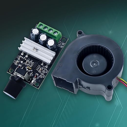 Electronic Spices D06F 12SM Brushless 12V 010A Air Blower F