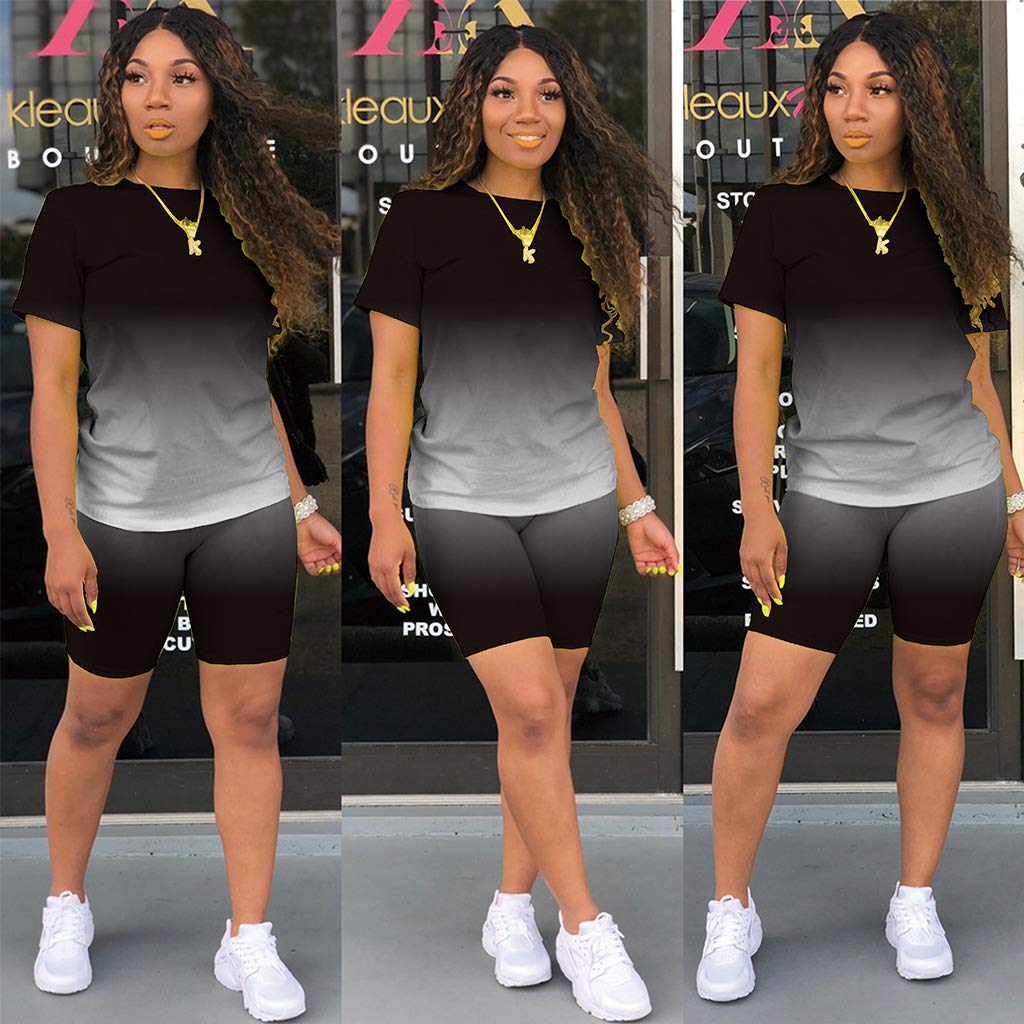 KELOVEPAN Sweatsuits für Damen, 2-teilig, Patchwork-Trainingsanzüge, Knopfleiste, bauchfrei, Bomberjacke, Hose, Set sexy