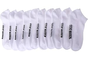 Women's Cushioned Ankle Socks 6 8 or 10 Pack for Running &...