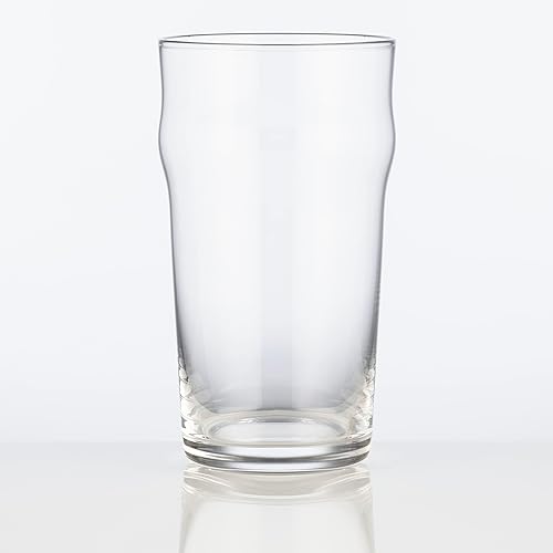 Miniatura 10 de British Pint - Juego de 4 vasos de cerveza y bebidas Nonic Craft de 20 onzas