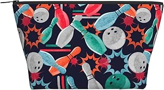 ADovz Bolsa de maquillaje pequeña con cola de...