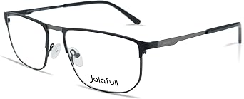 JF1802 Mens Frames Square Prescription Glasses for Men 58 mm