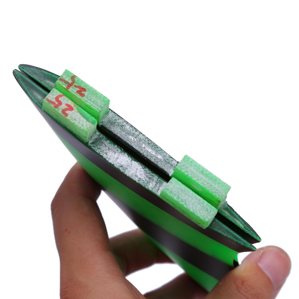 Aletas para Tablas De Surf, Verde + Negro Quad Viper Aletas para Surf FCS G5 Aletas para Surf Tablas De Surf Peine De Fibra De Vidrio Tri Set Thruster Tabla De Surf Thruster
