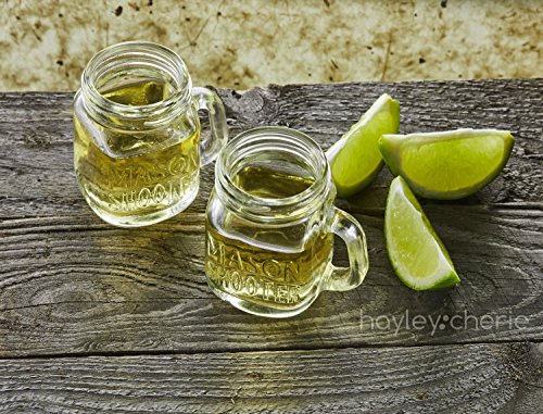 Hayley Cherie UNKNOWN ® - Mason Jar Shot Glasses thumb #2