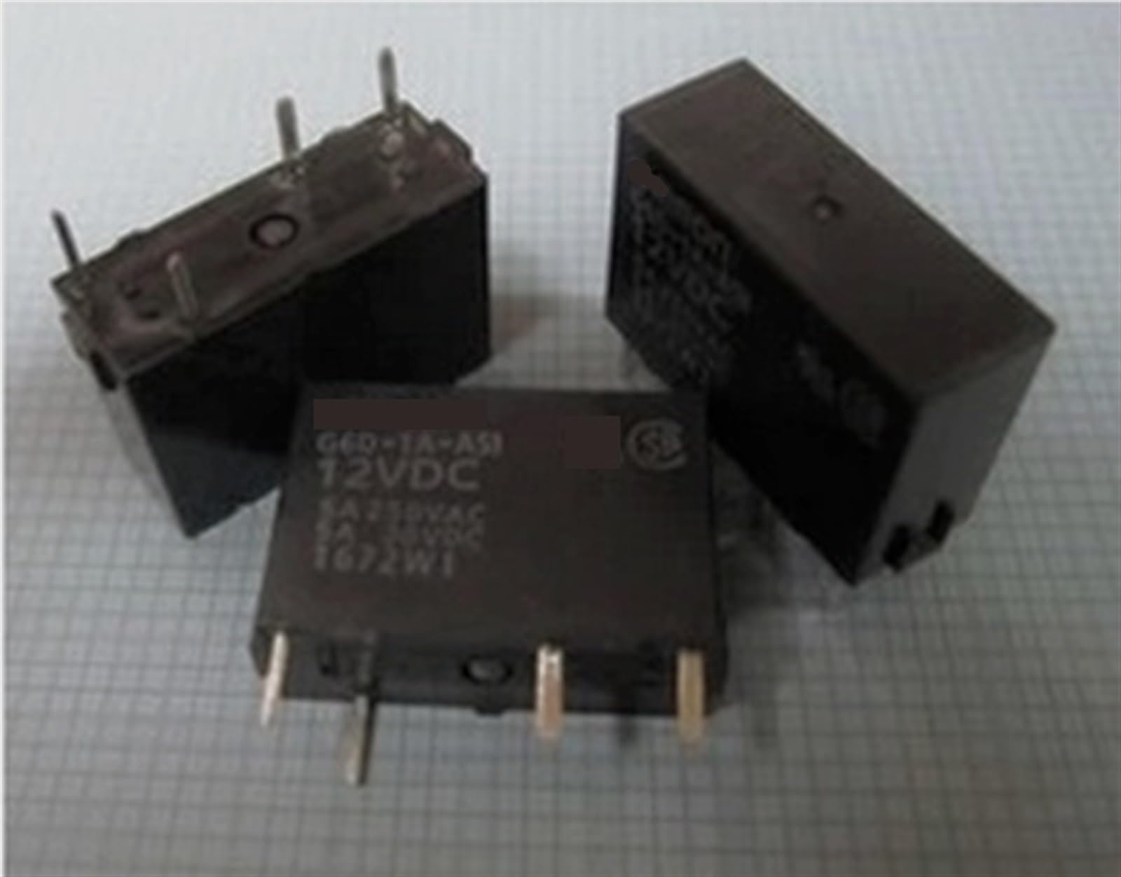 Relais G6D-1A-ASI lot de 5 pour automatisation maison connectée et domotique