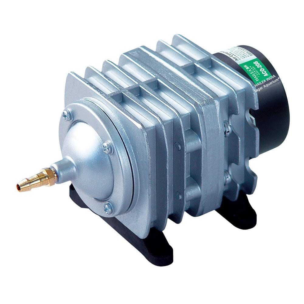Space Marketing Hailea ACO-208 Aluminium Alloy Air Compressor Aquarium Fish Tank Pond (ACO 208) (B0C3VTJR99) Amazon Price History, Amazon Price Tracker