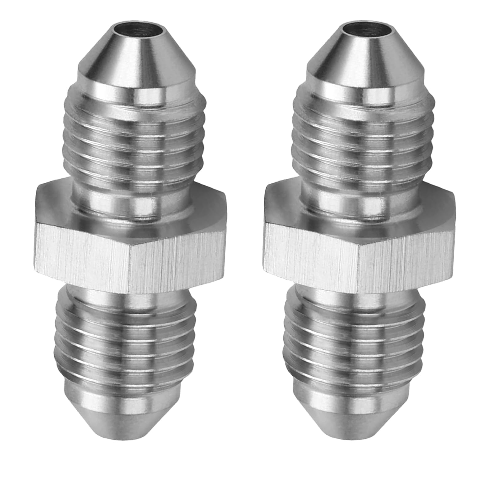 Conector de manguera de freno macho 3AN a AN3 para moto y coche con paso de rosca 3/8-24 UNF