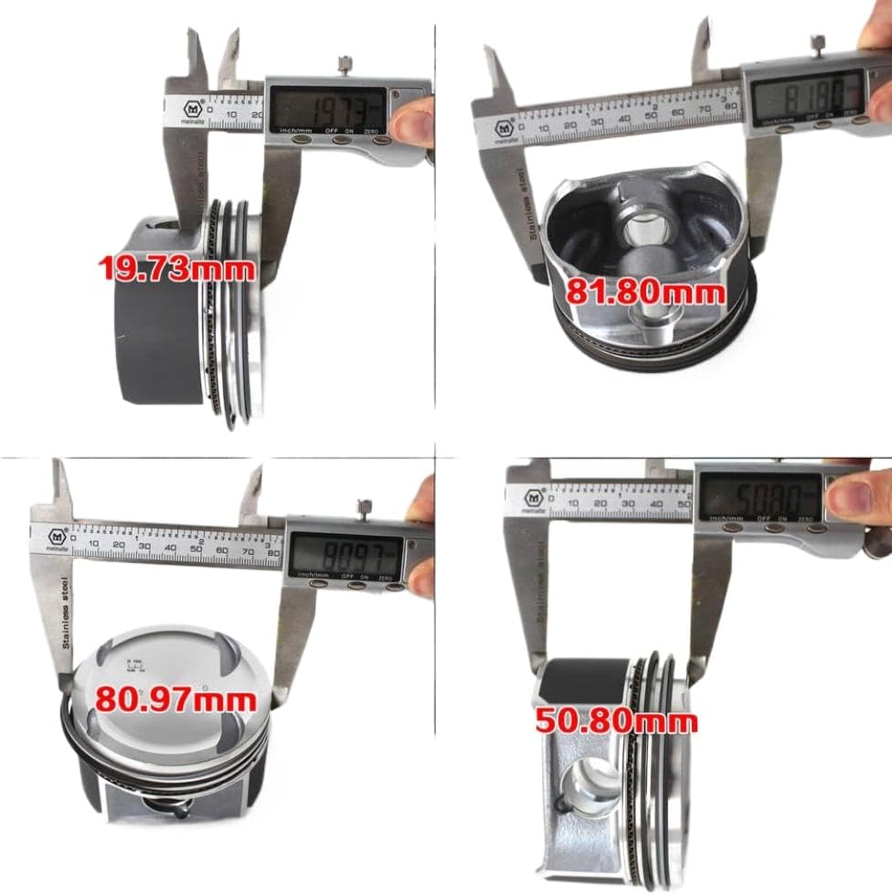 ピストンとリングセット M271 エンジンオーバーホール再構築キット W203 W204 W211 C200K W211 R171