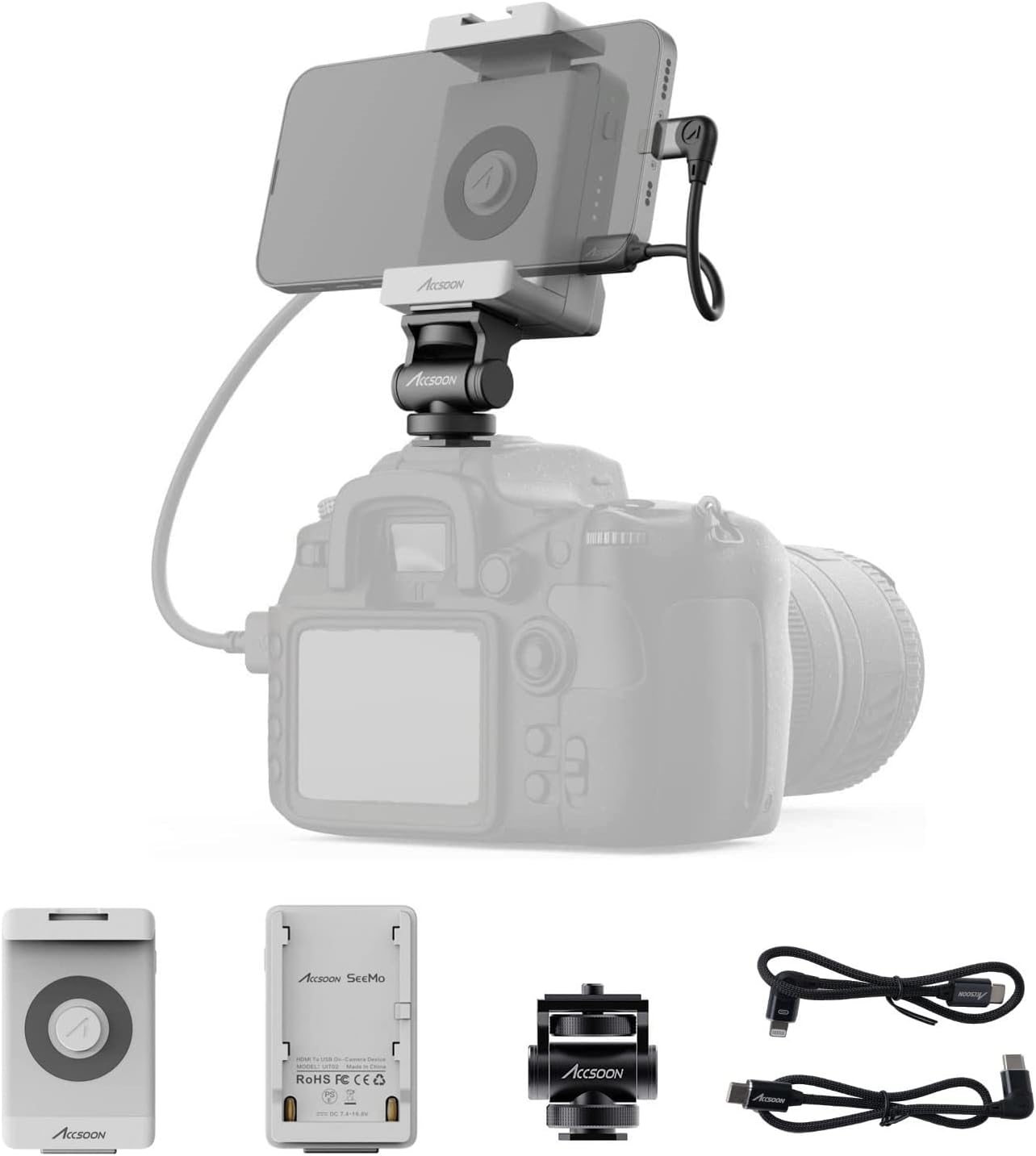 Accsoon SeeMo HDMI Capture Card for iOS Device, HDMI to UVC