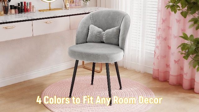 Sillón Plegable Terciopelo Rosa Claro miniatura 7