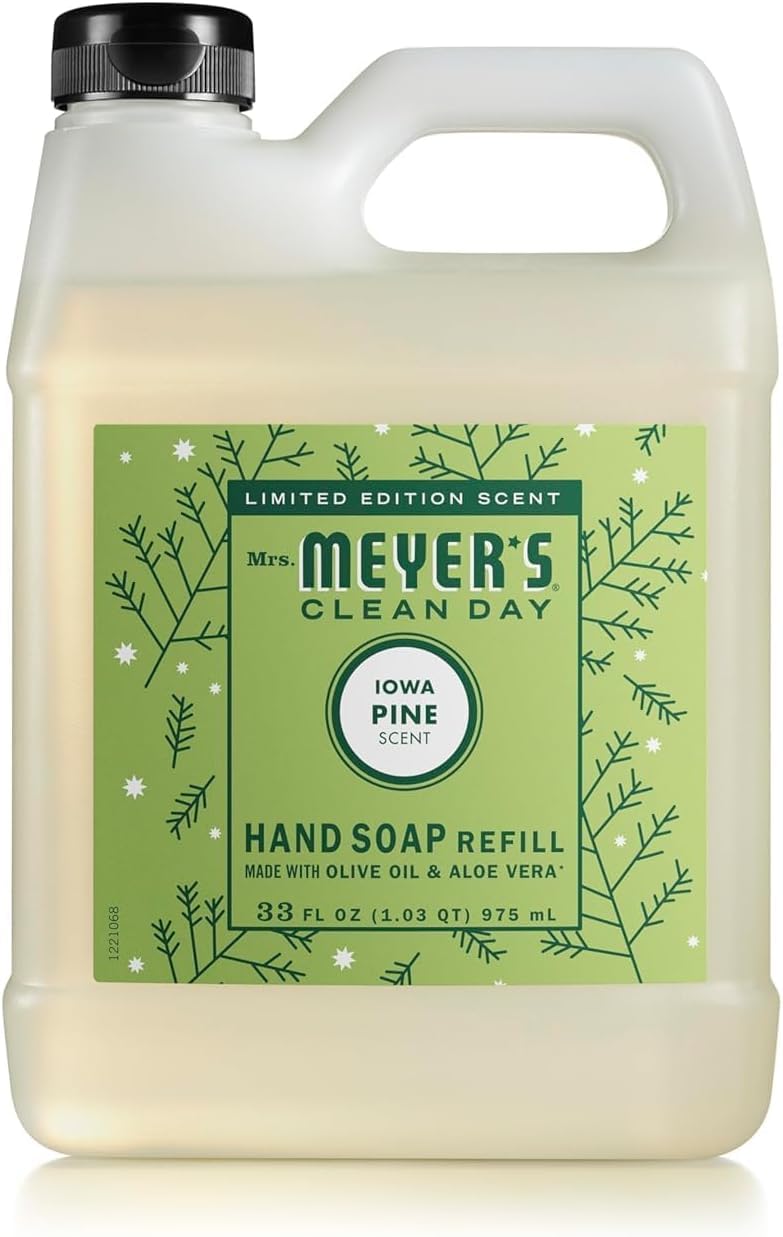 Mrs MEYERS Clean Day Liquid Hand Soap Refill 33 OZ Variation Iowa Pine