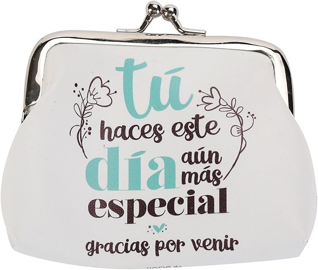 Lote de 20 MonederosFrases Gracias por Venir - Monederos con Frases Divertidas para Detalles y Regalos de Bodas, Bautizos y Comuniones Invitados