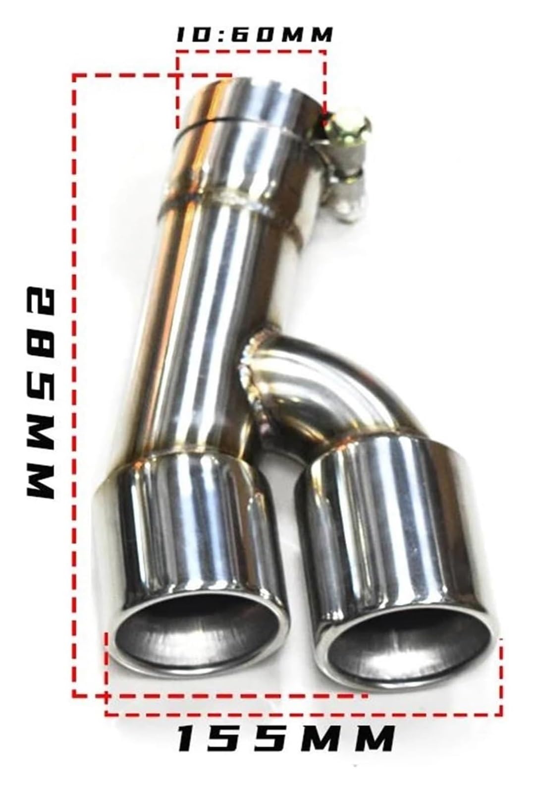 Tubo Cola Coche Para BMW Serie 3 318i F30 2013-2016 Tubo Escape 1 Uds Escape Titanio Puntas De Silenciador Doble Tubo Escape Tubo Escape