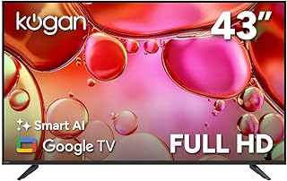 Kogan 43" LED Full HD Smart AI Google TV - F98V - KALED43F98VA - 43 Inch