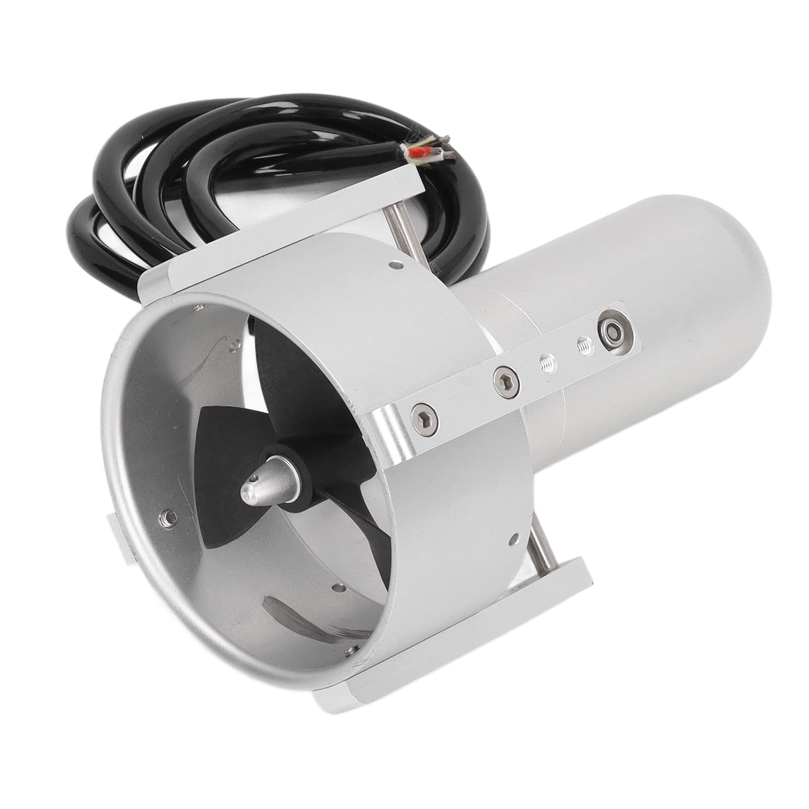 KYI 5T 3P Unterwasserstrahlruder, Vollständig Versiegelter Bürstenloser CNC-Aluminiummotor mit Wasserdichtem Polyurethankabel, für RC-Boot-ROV-Tragflächenboote (CW)