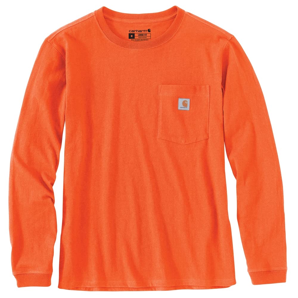 Carhartt Women's 103244 Women's WK126 Workwear Pocket Long Sleeve T-Shirt