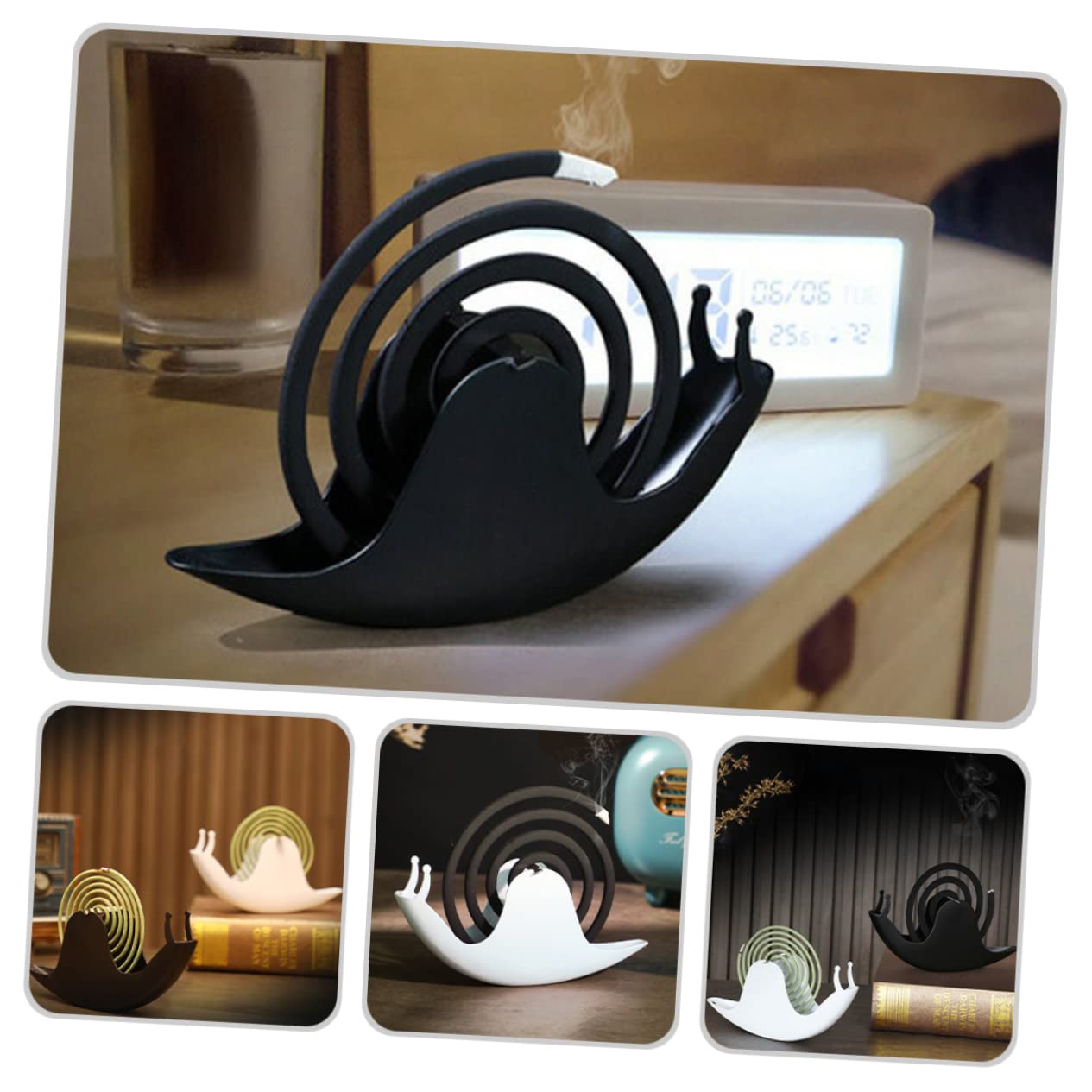 ULTECHNOVO 2 Set Zampirone Forma Da Da Per Decorazione Resistente E Antiruggine Design Per Rilassante 2 Pezzi*2