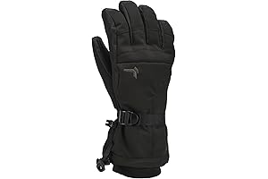 Storm Cuff Winter Kombi Gloves: Insulated Waterproof Skiing Gloves for Men