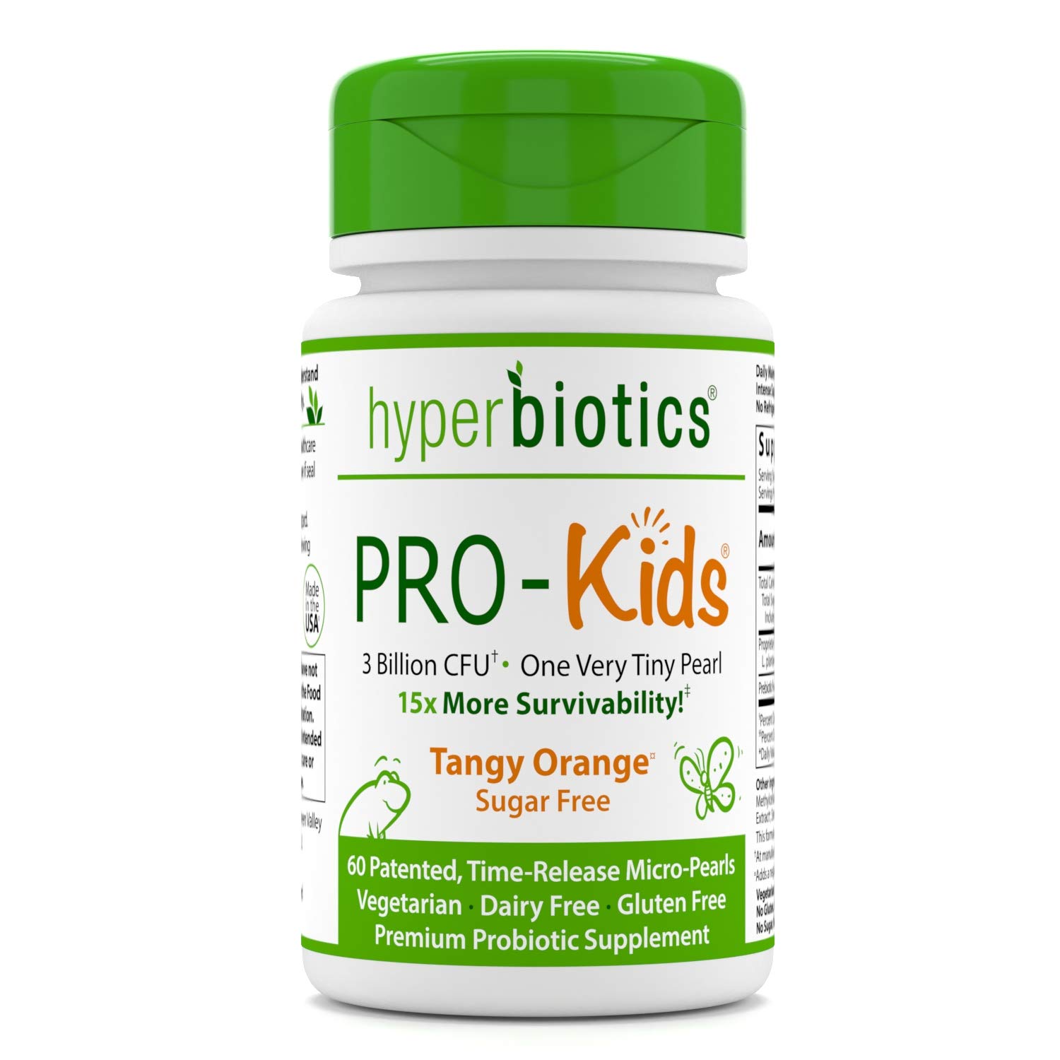 Buy Hyperbiotics Pro Kids Vegan Daily Digestive Probiotic for Kids Tiny Pearl s Easy to