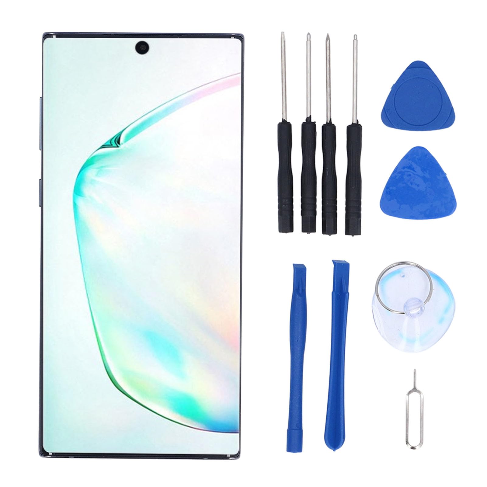 Ejoyous Zespół Ekranu Telefonu, Wymiana Digitizera Przezroczystego Ekranu dla Note10 SM-N970F