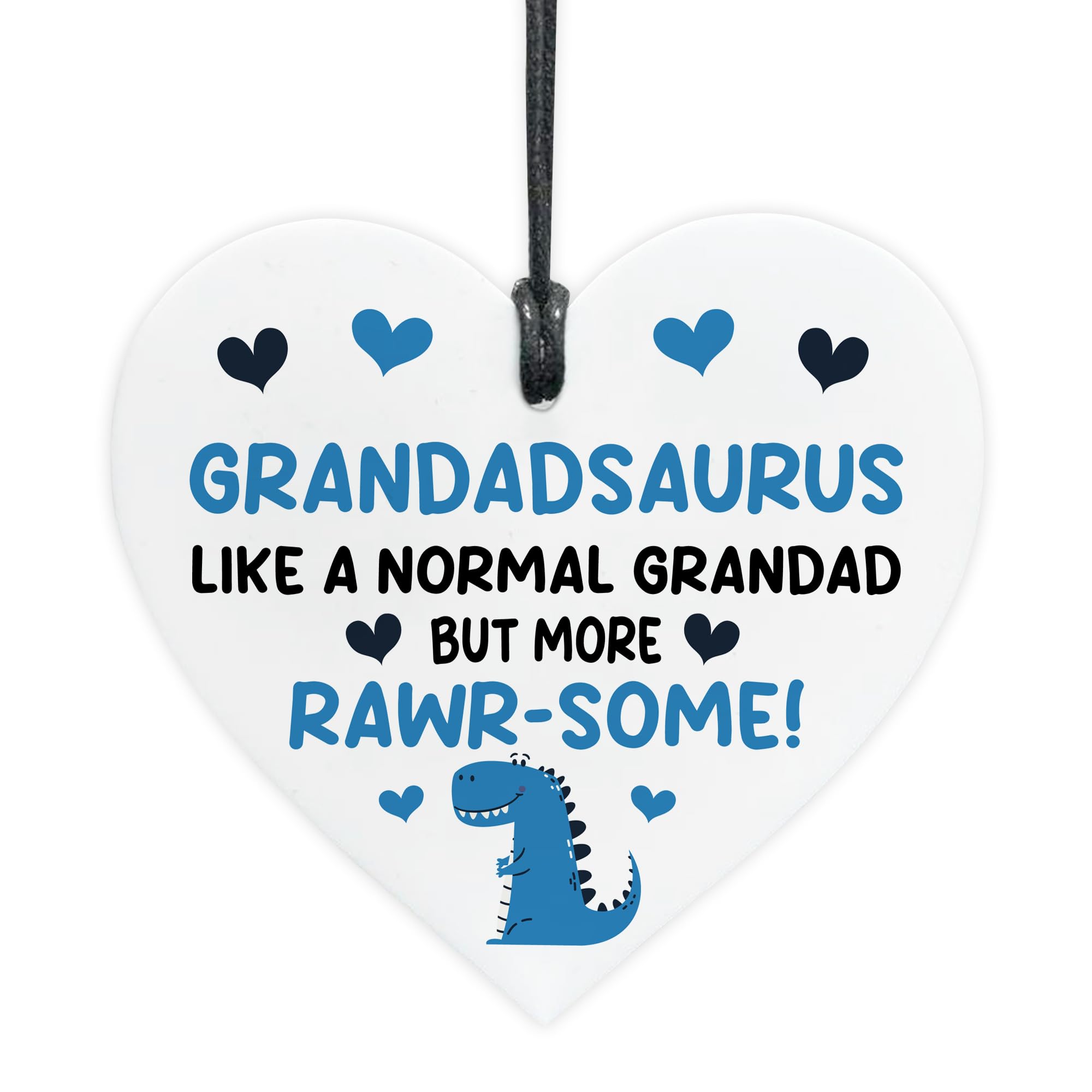 Red Ocean Funny Grandad Gifts Grandadsaurus Plaque From Granddaughter Grandson Birthday Fathers Day Thank You Gifts For Grandad Gift For Him Rawrsome Gift Keepsake