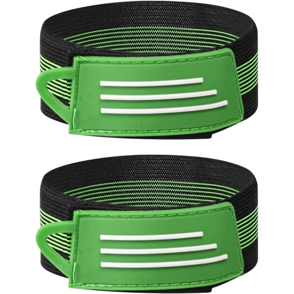 Casiler 2 Pcs Bike Leg Straps for Cycling Mountain and Road Bike Trouser Bands Elastic Leg Bands to Secure Pants