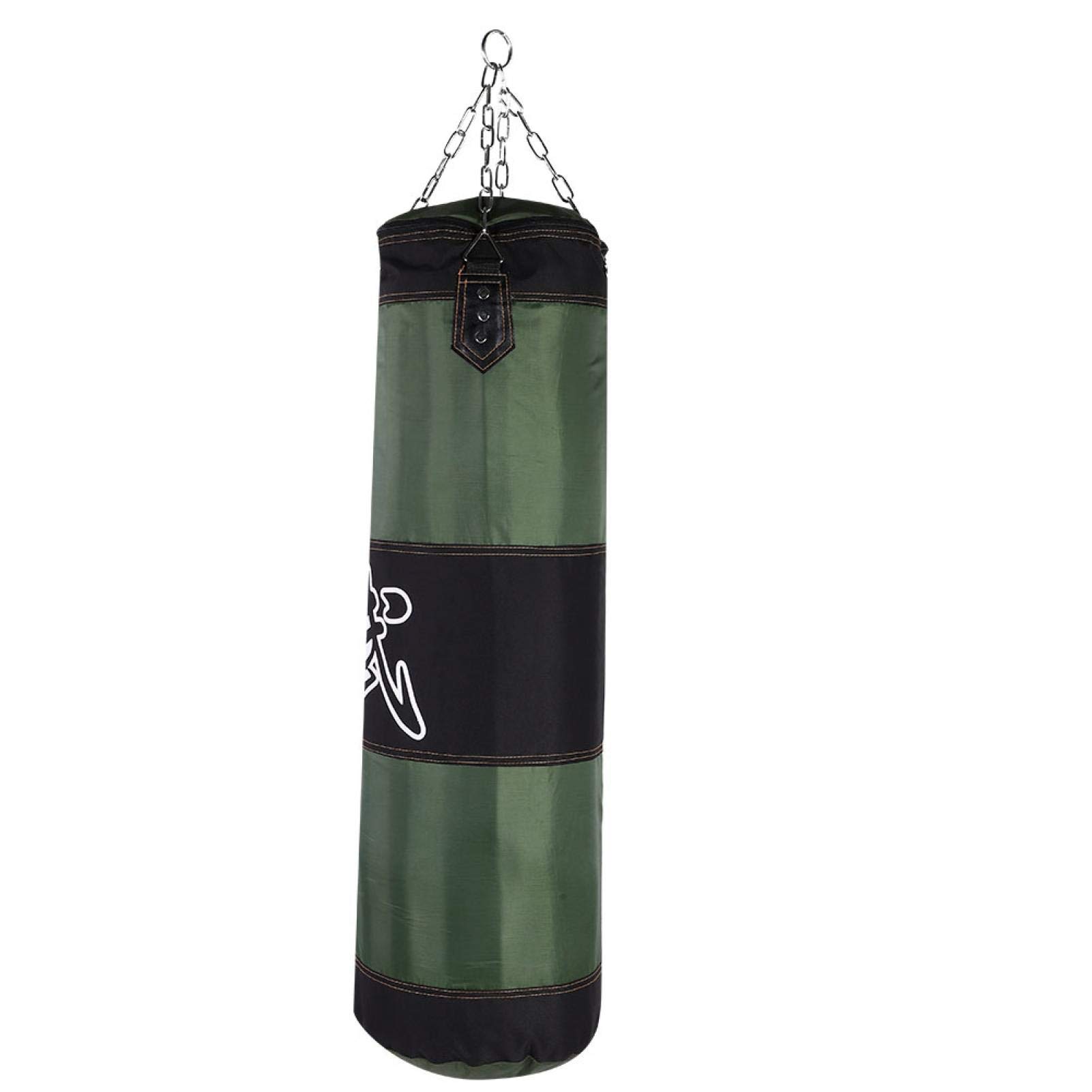 Alomejor Worek bokserski łańcuch hak sufitowy Muay Thai sporty walki sztancowanie Heavy Bag Heavy Duty worek bokserski z łańcuchami do boksu treningowego fitness worek z piaskiem