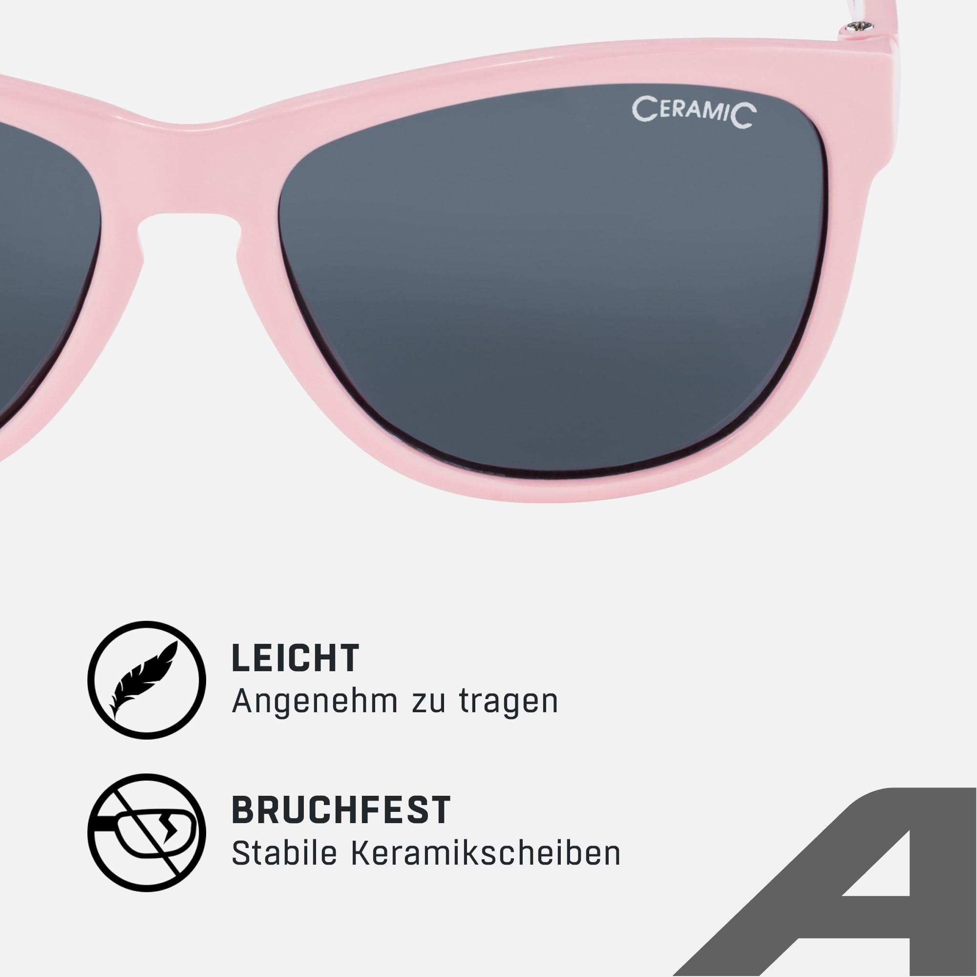 ALPINA LUZY - Verspiegelte und Bruchsichere Sonnenbrille für Kinder, ideal für Alltag und Outdoor, mit UV-A-, B- & -C-Schutz