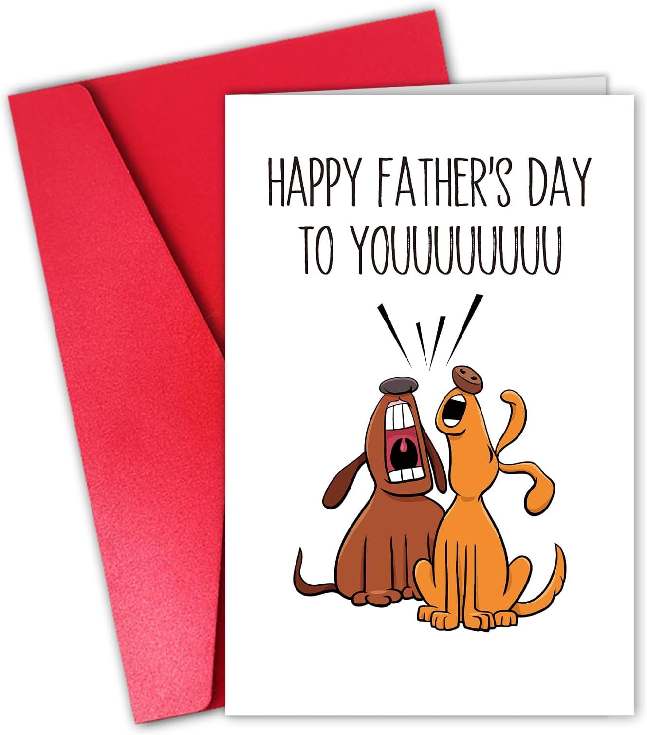 Amazon.com : BlinkBlink Happy Father's Day Card for Dog Dad, from Dog ...