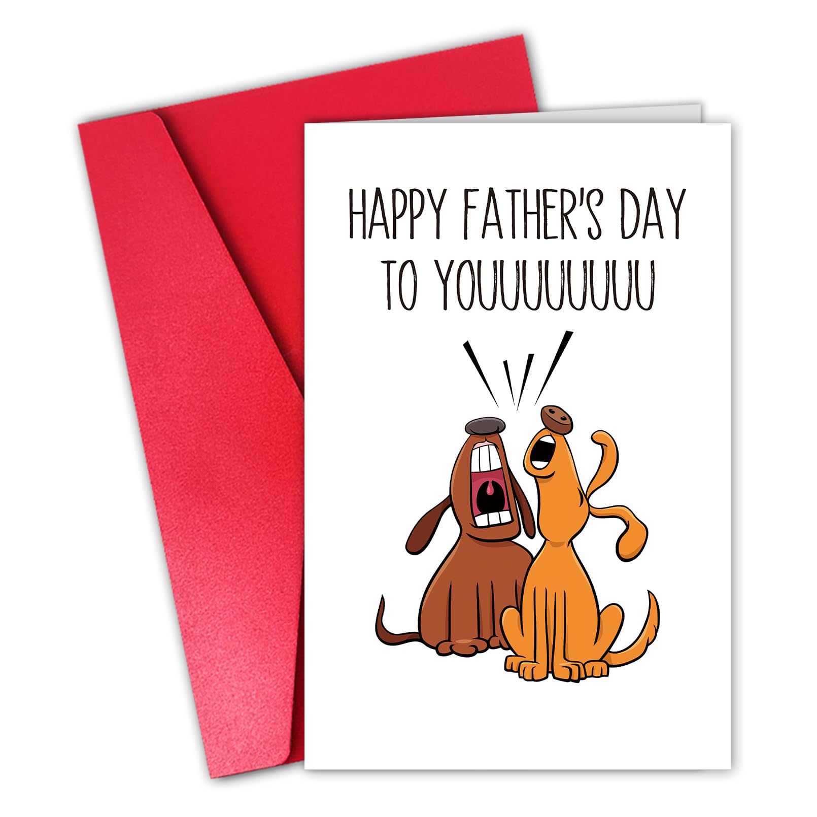 CSMOSJgreetings Fathers Day Card for Dog Daddy, Happy Father’s Day Card to You, Gift for Your Pets, from Dog Owner