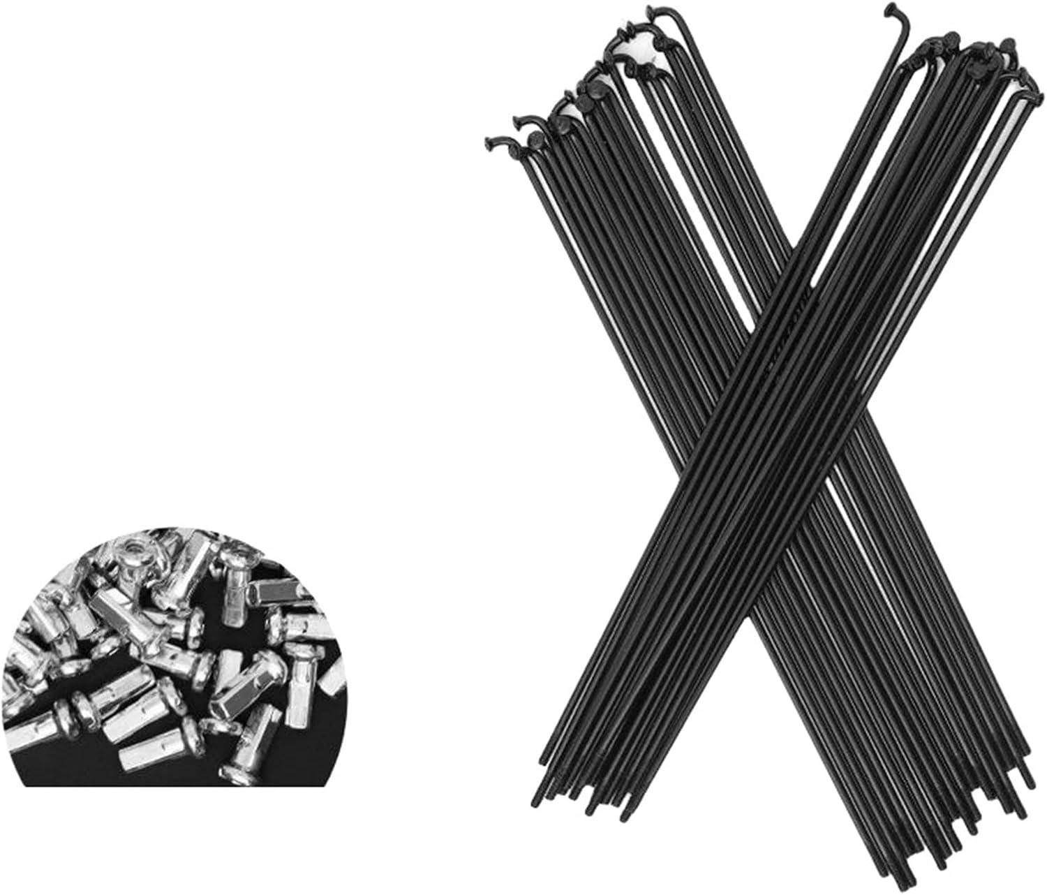 Bicycle Spokes Bike Bicycle Spokes MTB Stainless Steel Spokes Spokes Road Bike Elbow Steel Bar Bicycle Parts for All Bikes