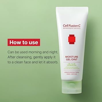 Cell Fusion C Tre.AC Moisture Gel Oint, Lightweight Gel Moisturizer for Oily, Acne-Prone Skin, Balancing Skin's Oil and Moisture, 3.38 fl. oz
