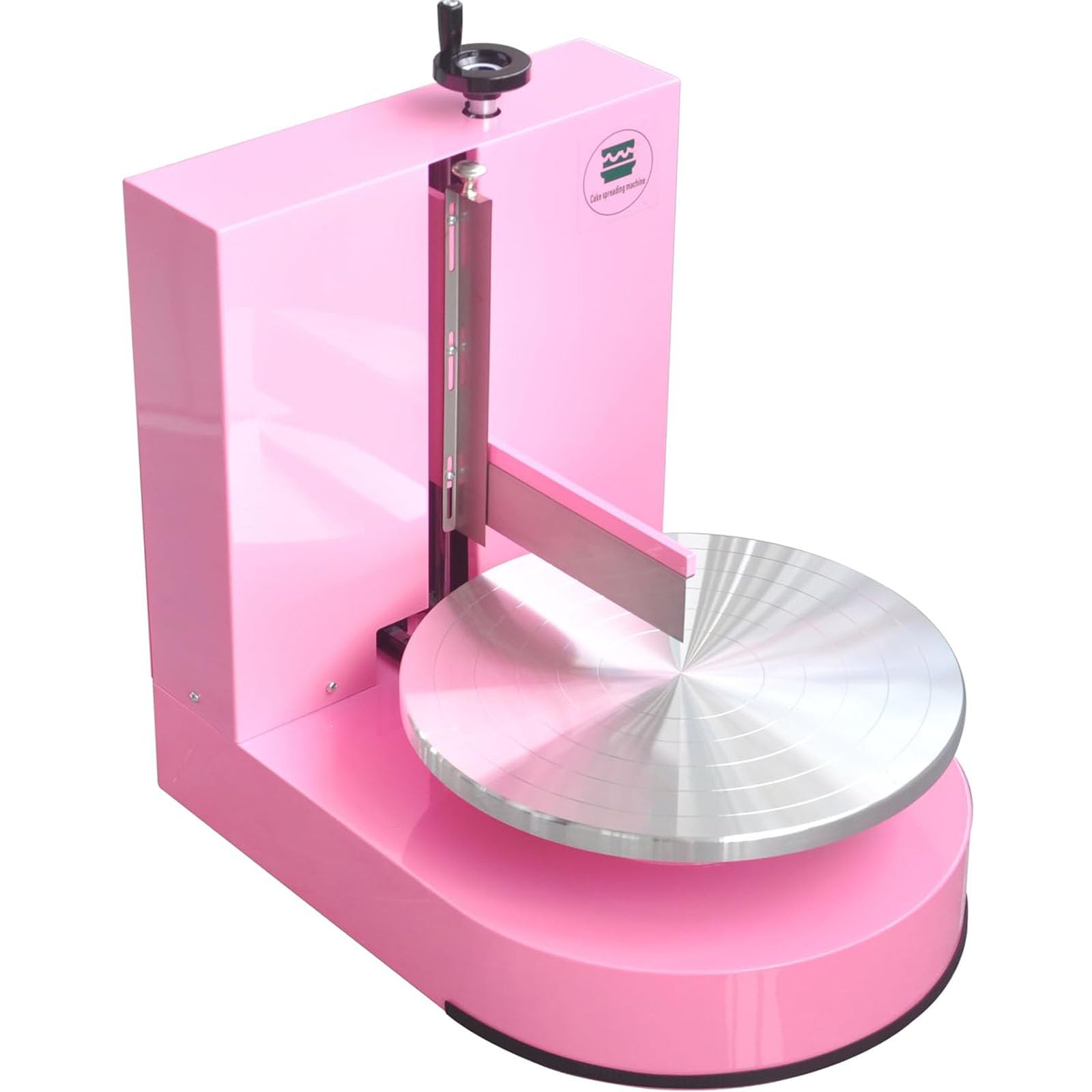 Máquina Automática Formación Hielo para Tartas Cumpleaños Raspador Tartas Ajustable 4a12 Pulgadas Máquina para Decorar Pasteles Formación Hielo para Tartas Cumpleaños,002