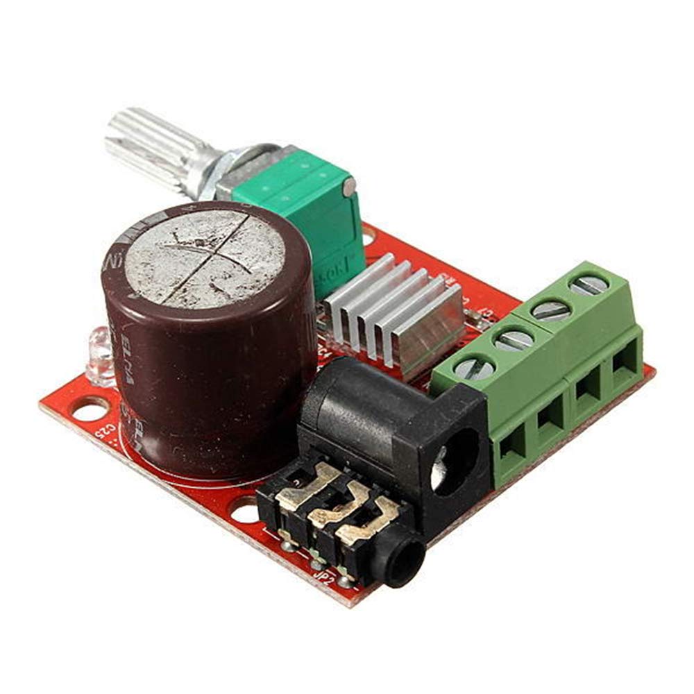 3Pcs 12V Mini Hi-Fi PAM8610 2X10W Audio Stereo Amplifier Board Dual Channel-image-33