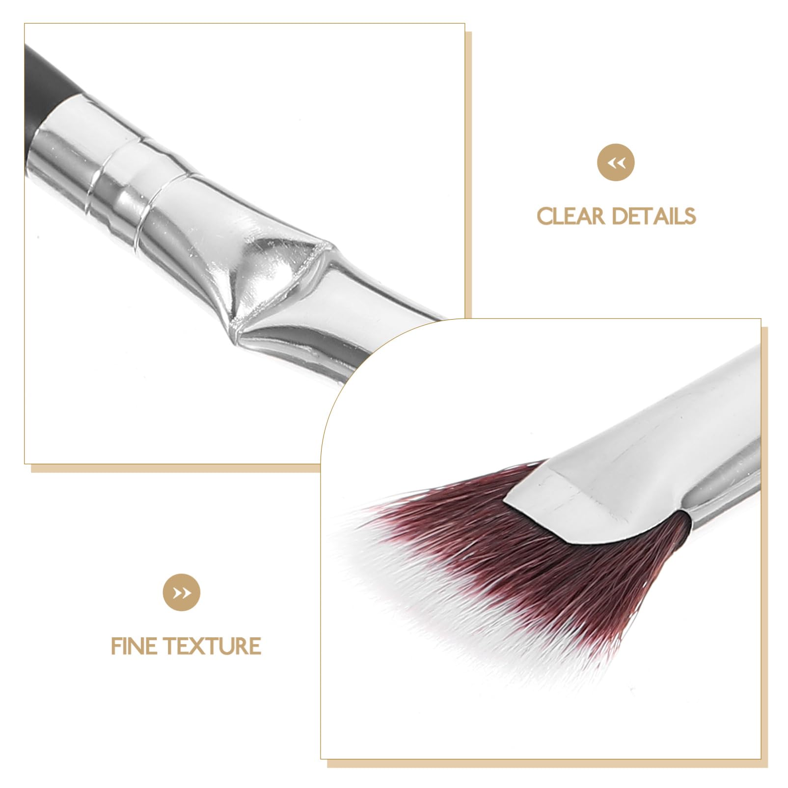 FOMIYES Versatile Lash Fan Brushes Set for Mascara Application Lash Separator Tool