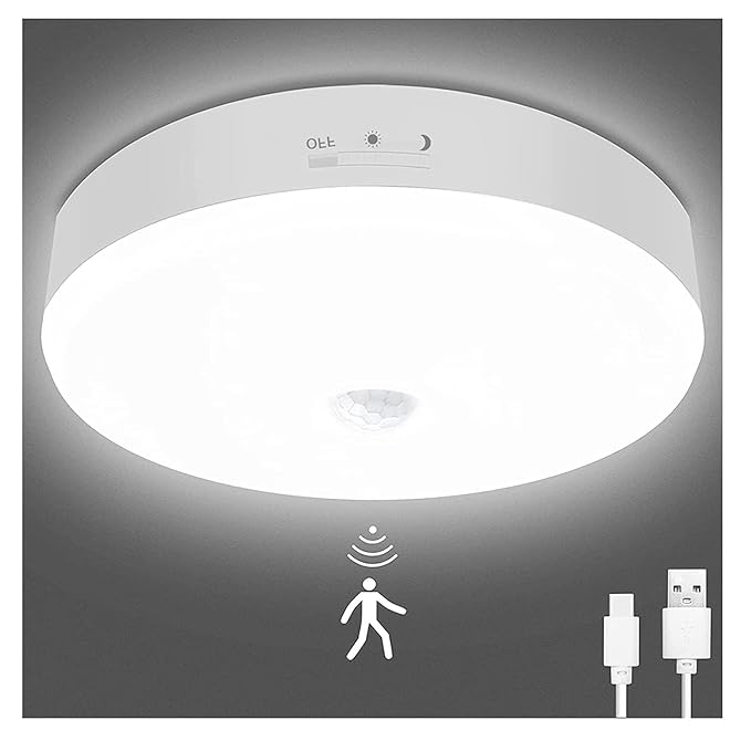 Buy Shangar Motion Sensor Light for Home with USB Charging Wireless