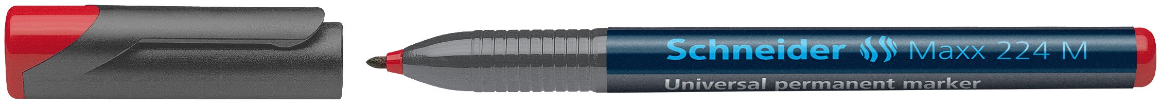 Schneider alıcının Universalmarker kalıcı Maxx 220 S 1,0 mm Kırmızı