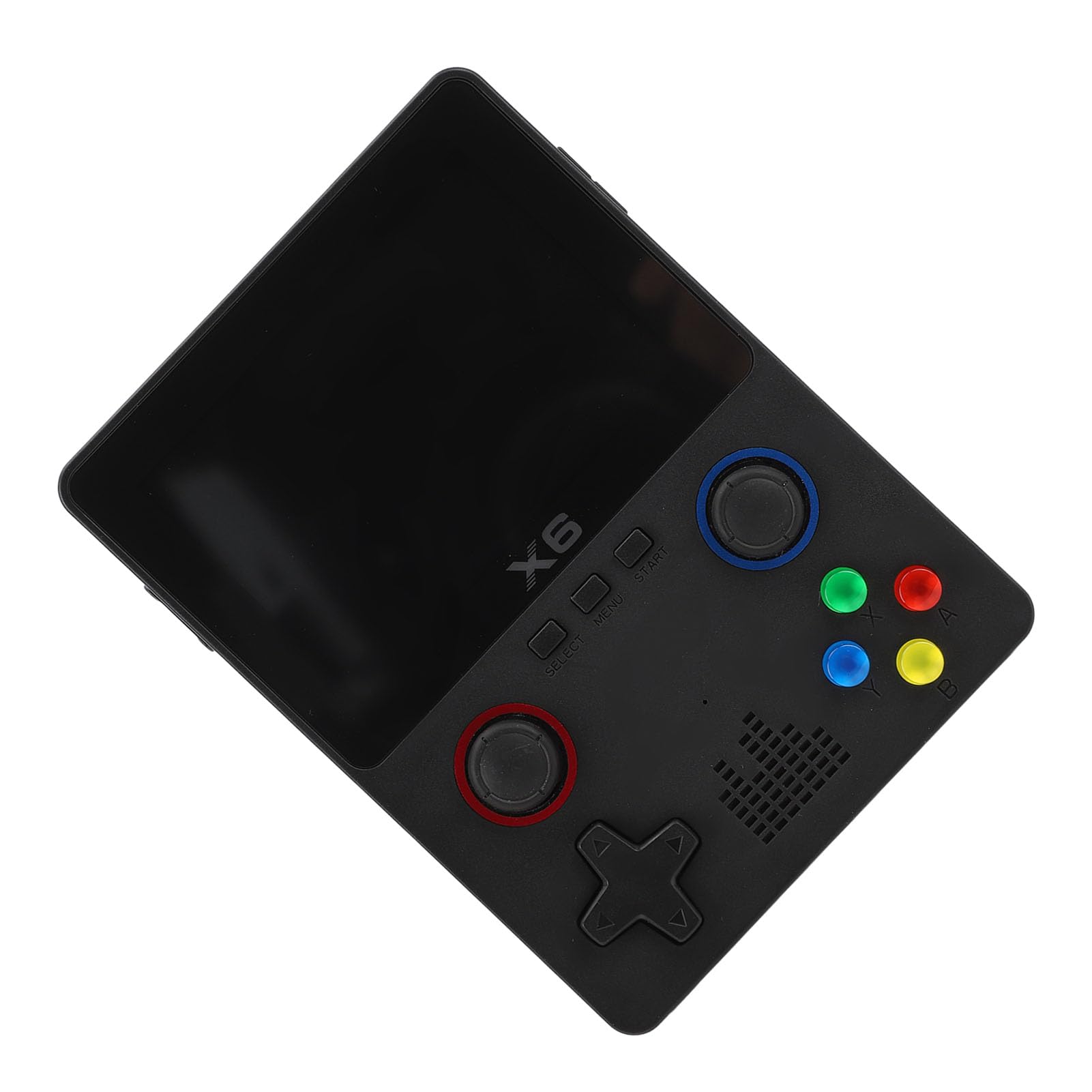 Console di gioco retrò portatile con scheda di memoria da 32 GB, console di gioco HD a doppio joystick per adulti, schermo IPS da 3,5 pollici, supporto per espansione fino a 64 GB (Nera)