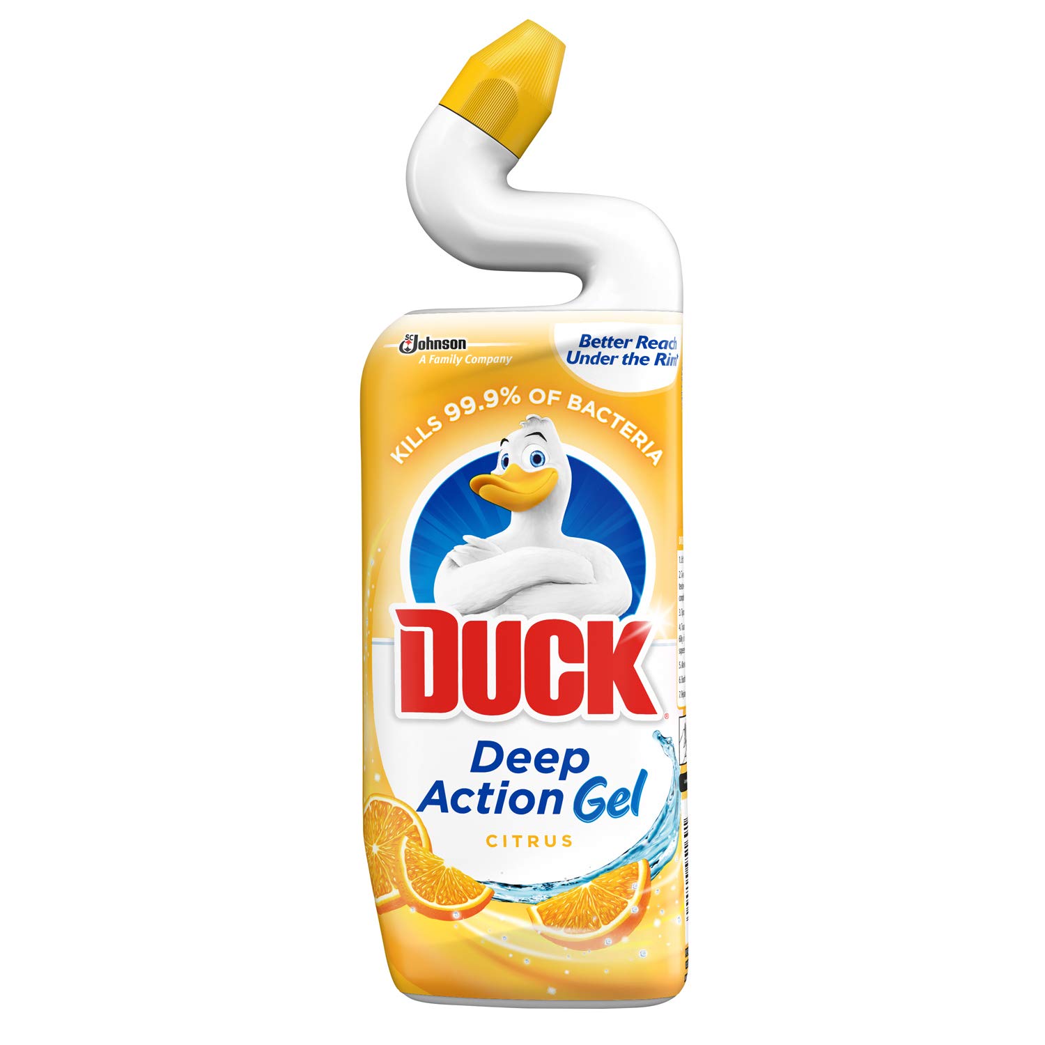 Duck Deep Action Gel Toilet Liquid Cleaner Citrus, 750ml