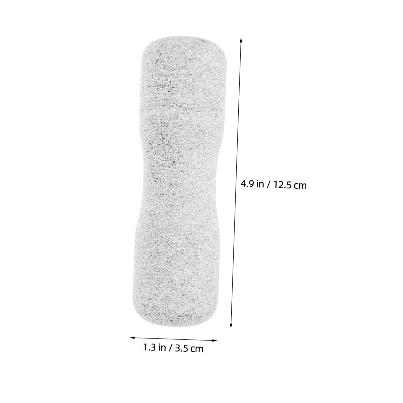 GRIRIW Manual Garlic Grinder Garlic Crusher Press Food Grinder Tool Stone Pestle