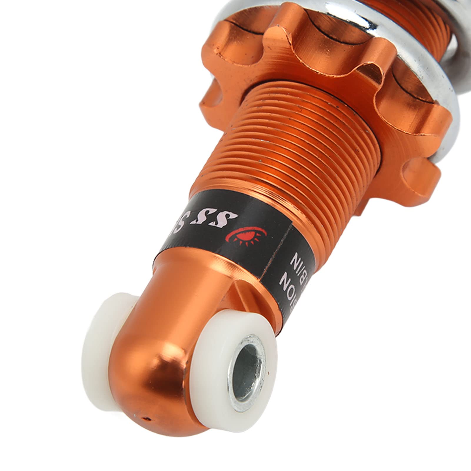 Tissting Amortisseur Arrière de Moto 190mm 1200lbs 8mm Trou Universel Amortissement Suspension Amortisseur à Ressort Réglable pour Mini Pocket Bike, Scooter électrique, Dirt Bike