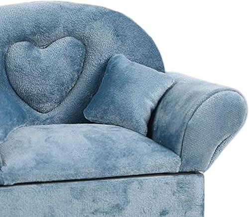 Miniatura 3 de rockible Caja de joyería de moda para sofá cama, muebles de casa de muñecas, caja de joyería para mesita de noche, sala de estar, armario,