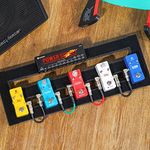 Overdrive Guitar Pedal Blue Fall Analog Electric Guitar Overdrive Effect Pedal Vintage Mini Overdrive Pedals For Electric Guitar Single Type Dc 9V True Bypass, By Vangoa #TOP1