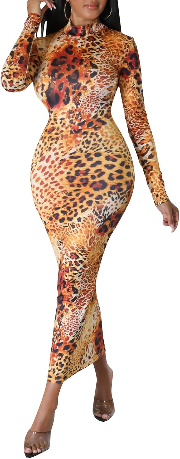 Women’s Sexy Bodycon Dress Long Sleeve Zipper V Neck Stretchy Party Business Pencil Dress Women’s Sexy Bodycon Dress Long Sleeve Zipper V Neck Stretchy Party Business Pencil Dress