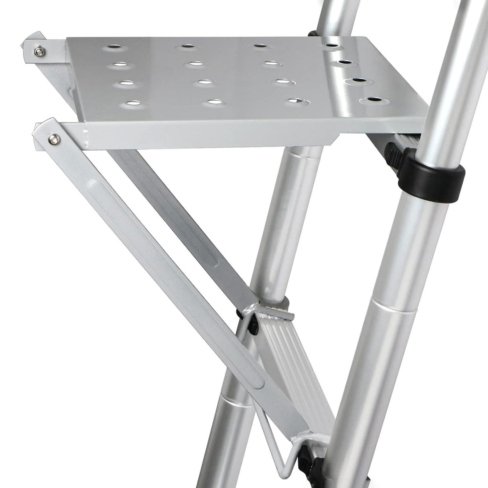 Plataformas de trabajo para escaleras de soporte de trabajo resistente | Accesorios para Escalera Para Pintores, Proyectos de Bricolaje para el Hogar, Trabajo, Hogar, Bomberos y Ele